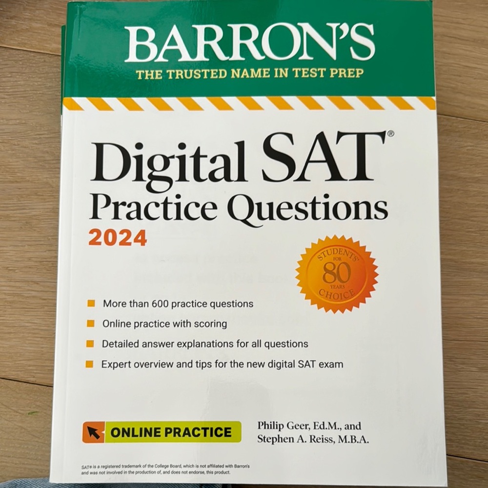 SAT Study Guide and Math Prep Books - Picture 5 of 6